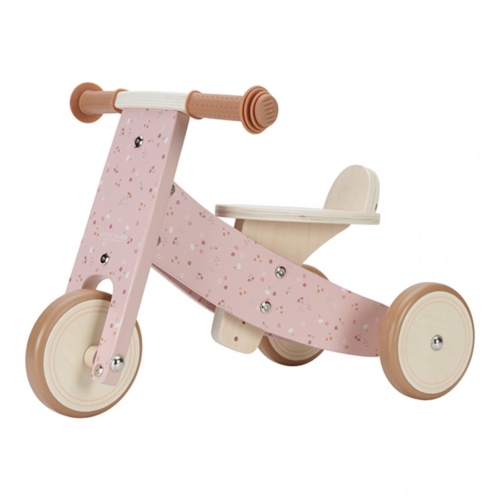 Holzdreirad Rosa