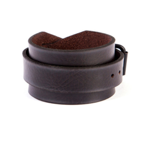 Braunes Lederarmband, 4 cm